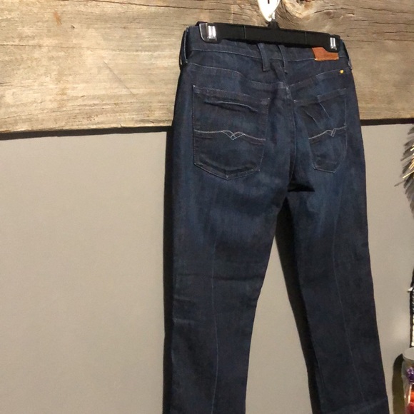 Y2K Lucky 🍀 Brand cropped capri jeans denim NWOT - Picture 7 of 14